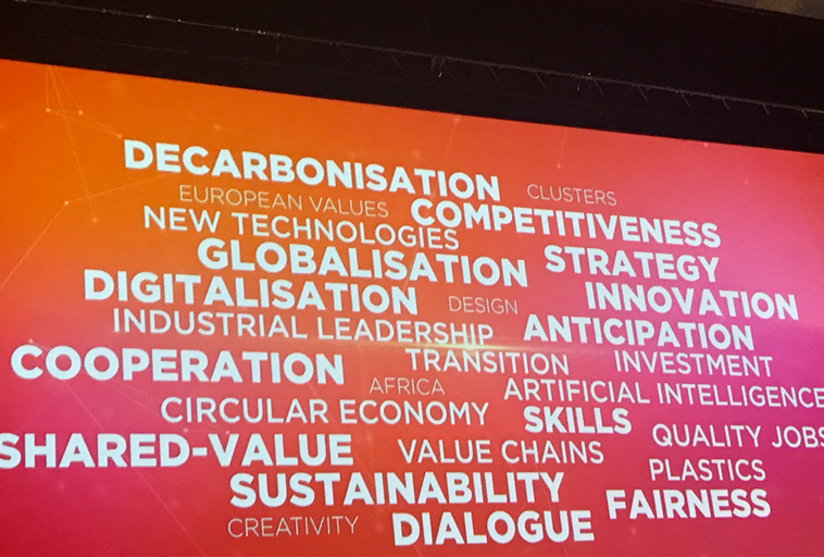 EU Industry Days Word Cloud 2019